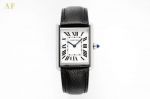 AAA Swiss Quality Replica Cartier Tank Solo Stainless Steel Bezel Watches 33.7MM